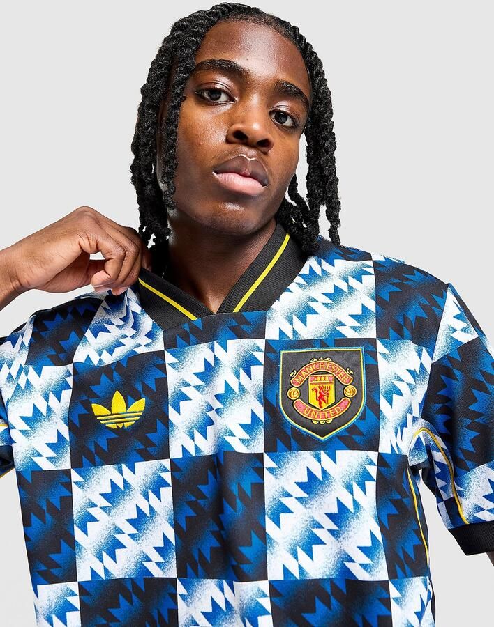 Adidas Originals Manchester United LFSTLR Jersey Blauw- Heren Blauw