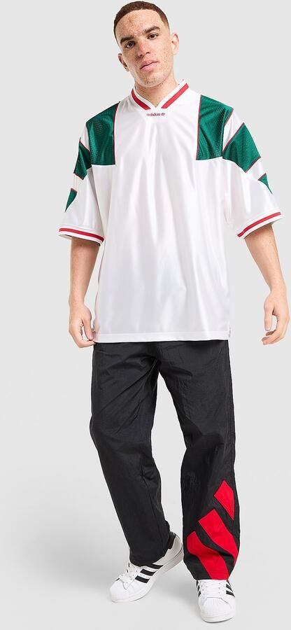 Adidas Originals Mesh 3-Stripes Jersey Wit- Heren Wit - Foto 7