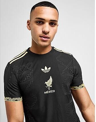 Adidas Originals Mexico Gold Shirt Zwart- Heren Zwart