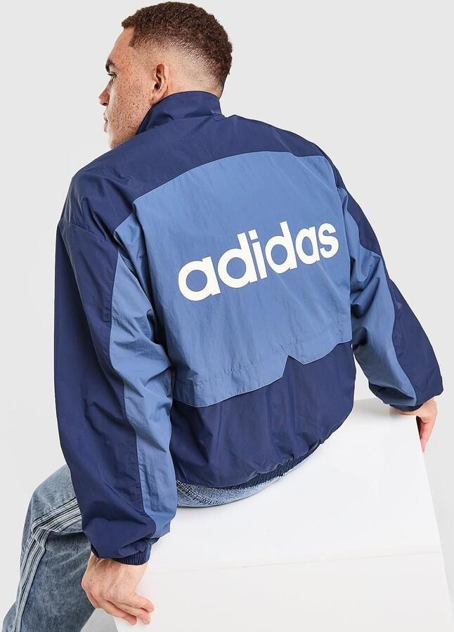 Adidas Originals Munich 93 Woven Track Top Blauw- Heren Blauw