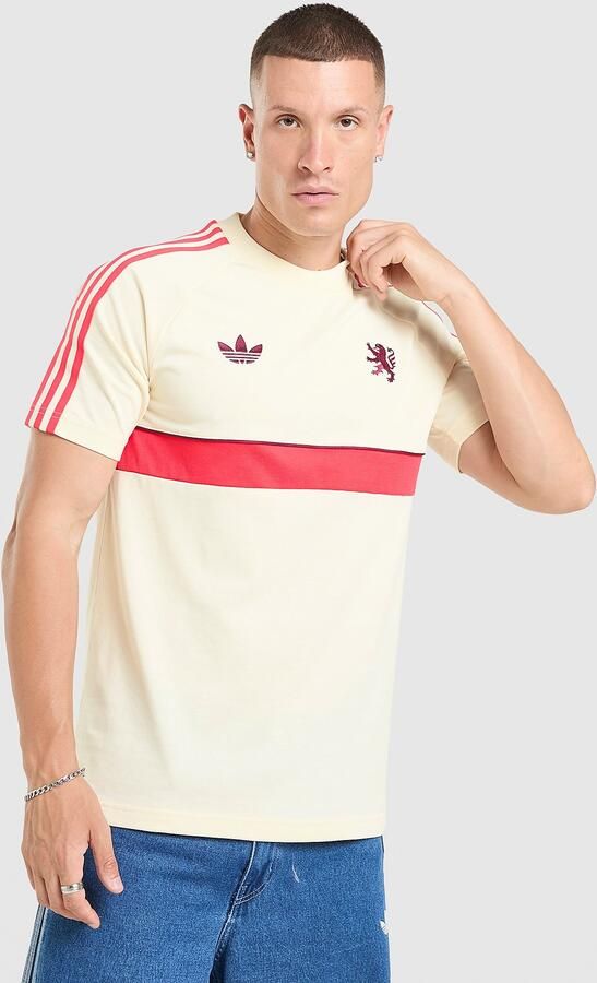Adidas Originals Olympique Lyon OG T-Shirt Wit- Heren Wit - Foto 2