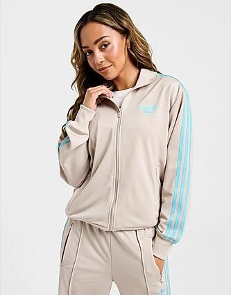 Adidas Adicolor Classic Firebird Loose Sportjack Beige- Dames Beige - Foto 8