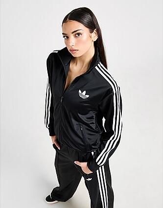 Adidas Originals Adicolor Classic Firebird Loose Sportjack Zwart- Dames Zwart - Foto 9