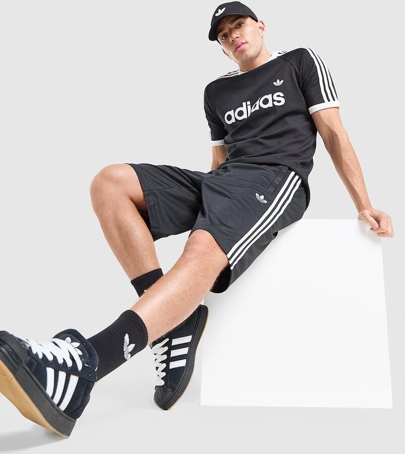 Adidas Originals Poly Shorts Zwart- Heren Zwart