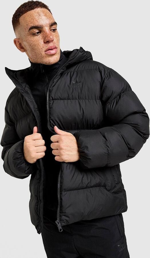 Adidas Originals Gewatteerde Winterjas Trefoil Men Puffer jackets zwart Maat XL Kleding - Foto 12