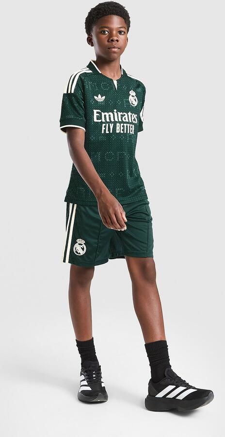 Adidas Originals Real Madrid 2026 27 Away Shorts Junior Groen Kind Groen
