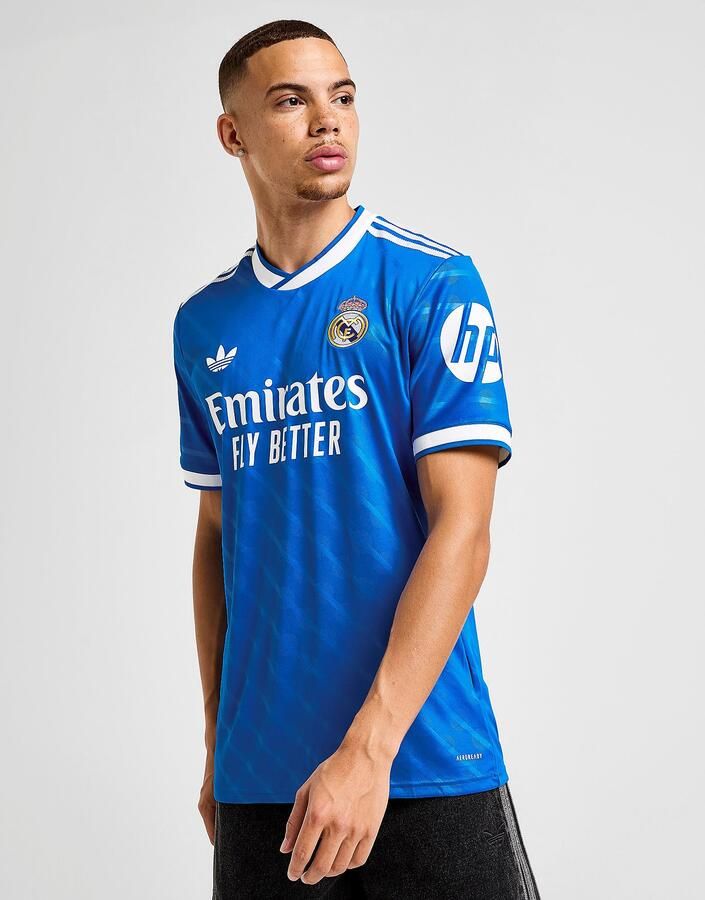 Adidas Originals Real Madrid 25 26 Derde Shirt Blauw- Heren Blauw - Foto 2