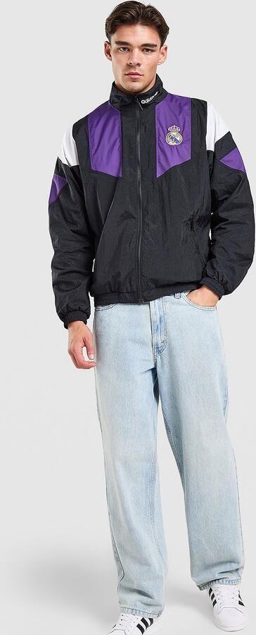 Adidas Originals Real Madrid EQT Track Top Zwart- Heren Zwart