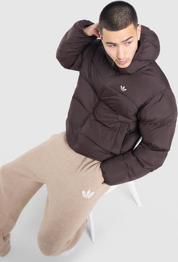 Adidas Originals Regen Puffer Jacket Bruin- Heren Bruin