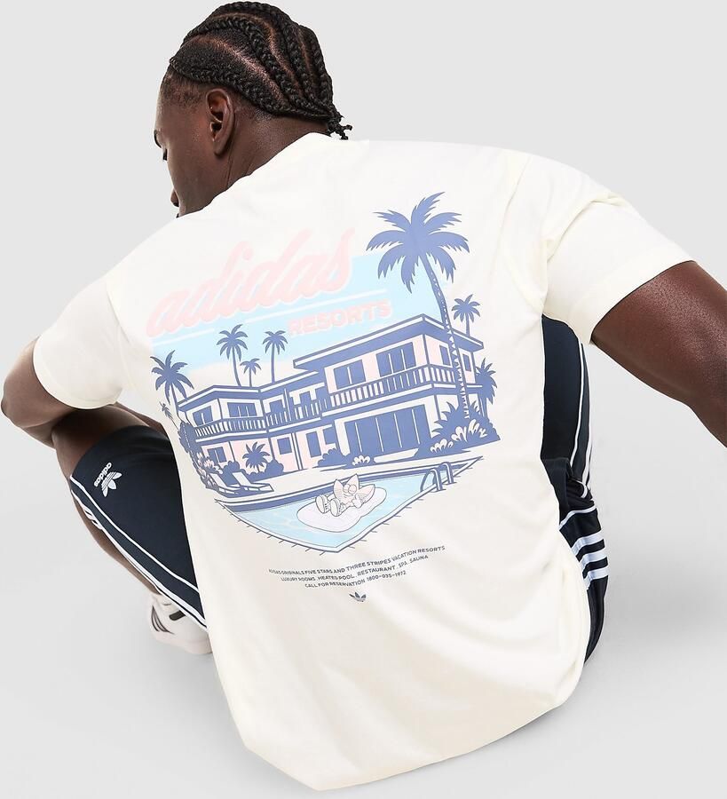 Adidas Originals Resort T-Shirt Wit- Heren Wit