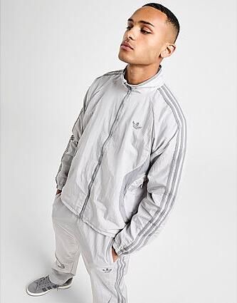 Adidas Originals Retro Woven Track Top Grijs- Heren Grijs - Foto 1