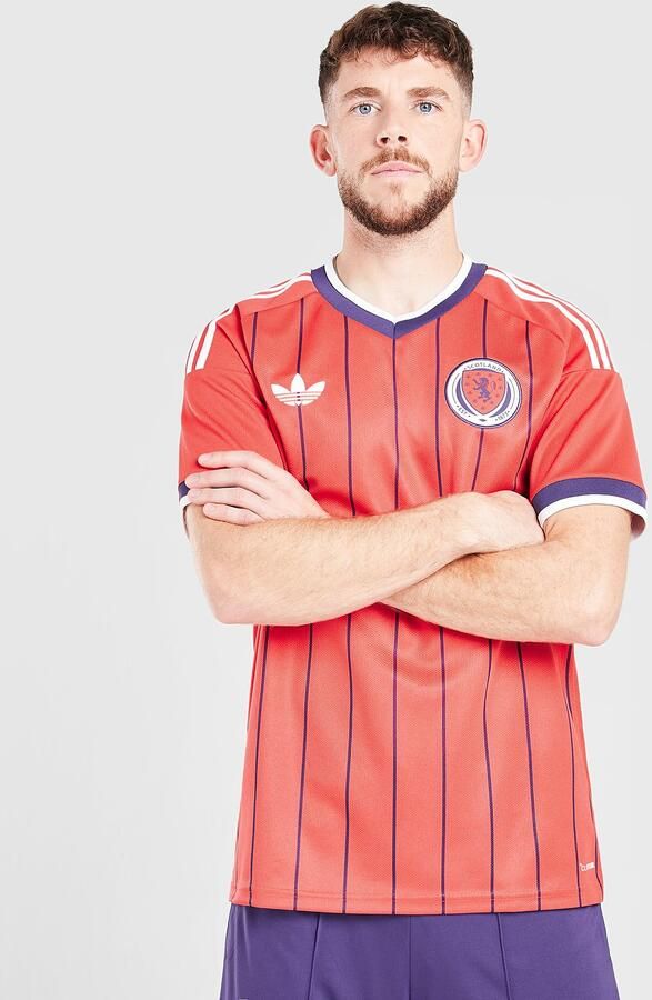 Adidas Originals Scotland 2026 Away Shirt Rood- Heren Rood