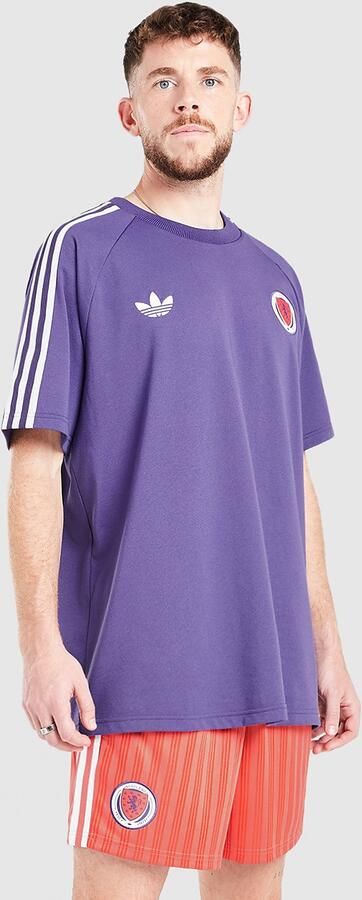 Adidas Originals Scotland OG Shorts Rood- Heren Rood - Foto 6