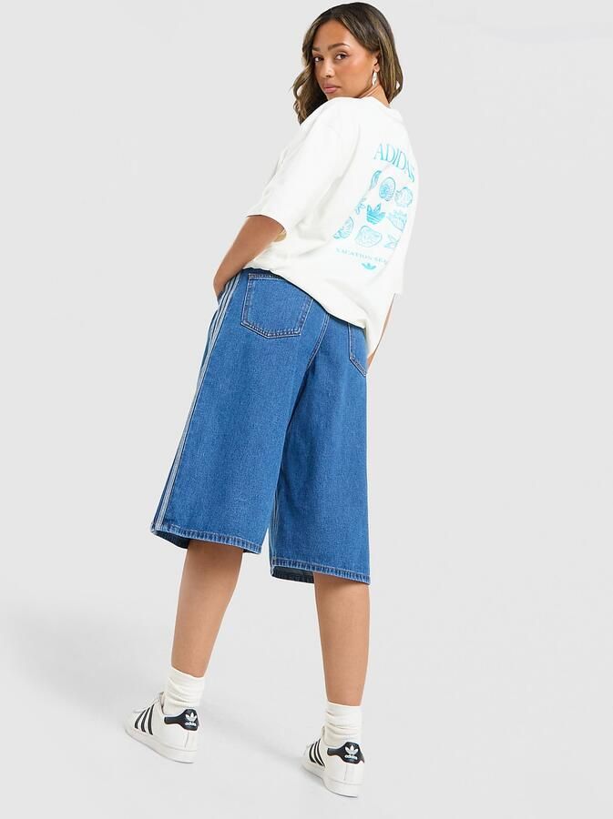 Adidas Originals Shell Graphic T-Shirt Wit- Dames Wit