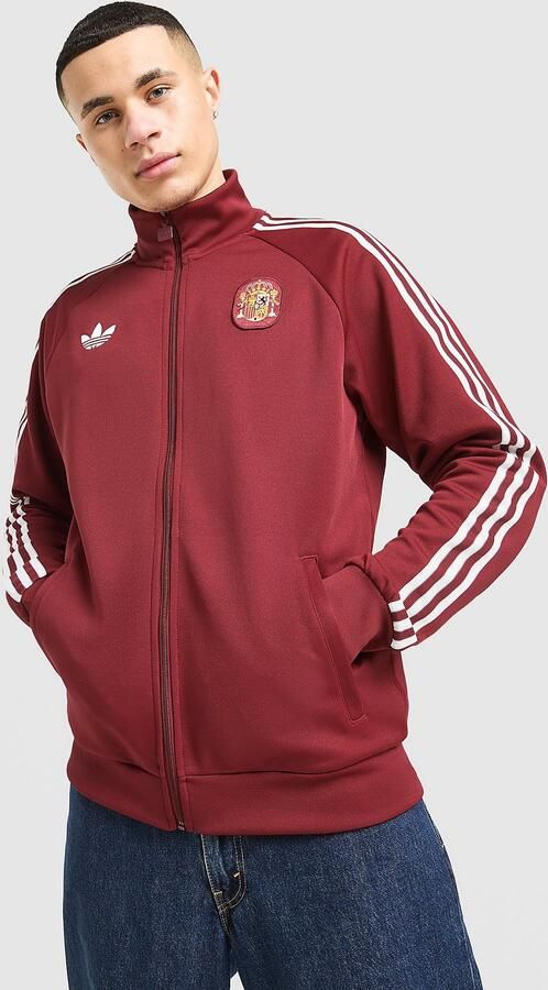 Adidas Originals regular fit trainingsjack Spanje met katoen