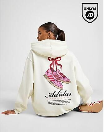 Adidas Originals Spezial Bow Hoodie White- Dames White