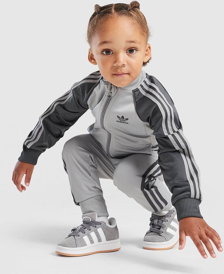 Adidas Originals SST Colour Block Tracksuit Infant Grijs