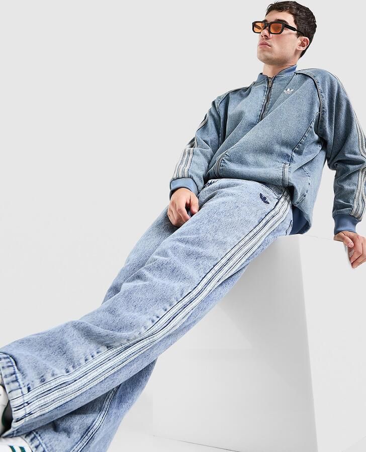 Adidas Originals SST Gothic Denim Jeans Blauw- Heren Blauw