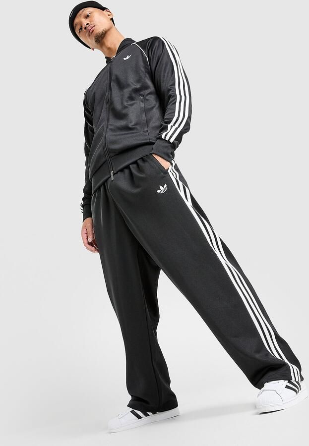 Adidas Originals SST Open Hem Track Pants Zwart- Heren Zwart - Foto 6