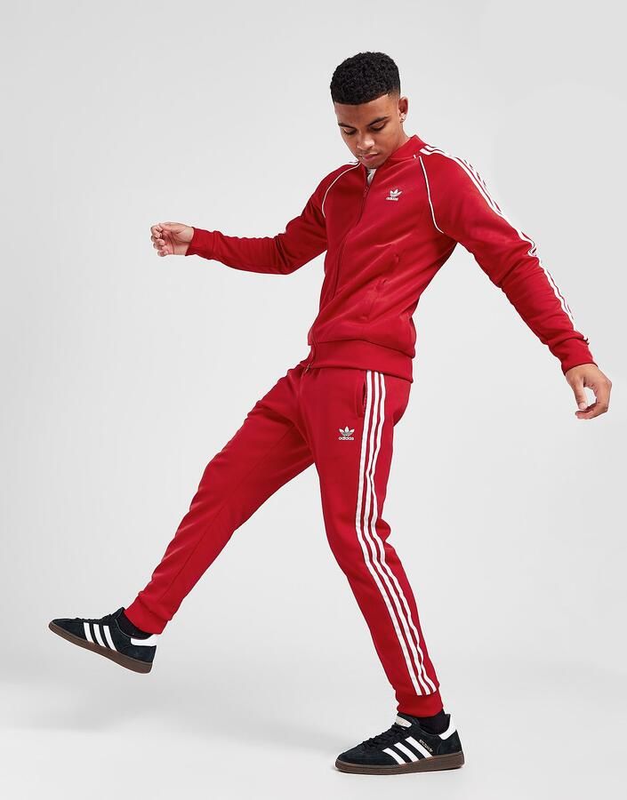 Adidas Originals SST Track Pants Better Scarlet- Heren Better Scarlet