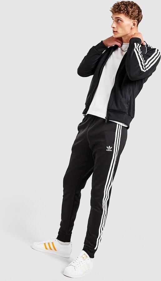 Adidas Originals Adicolor Superstar Jogging Broek Trainingsbroeken Kleding black white maat: XXL beschikbare maaten:S M L XL XS XXL