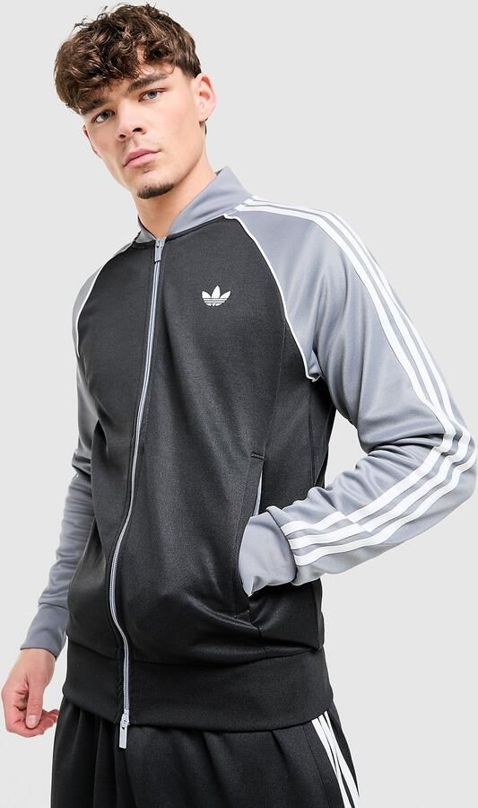 Adidas Originals SST Track Top Zwart- Heren Zwart