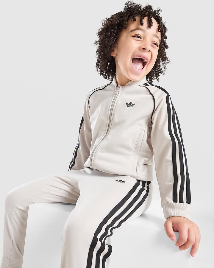 Adidas Originals SST Tracksuit Children Beige