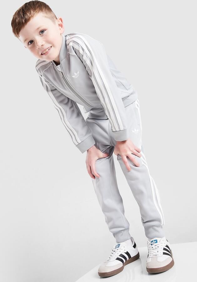 Adidas Originals SST Tracksuit Children Grijs