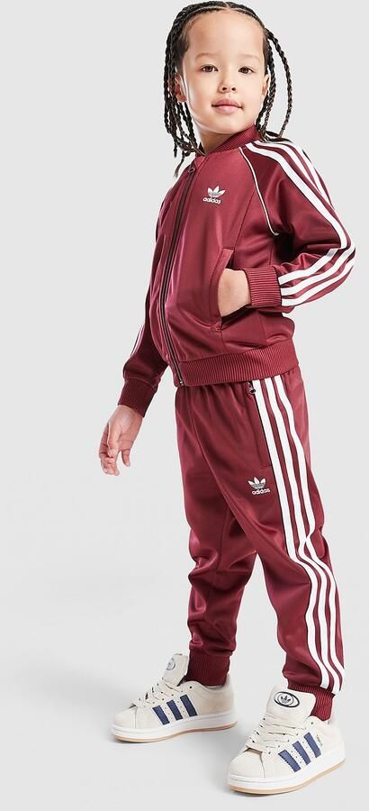 Adidas Originals SST Tracksuit Children Rood Kind Rood