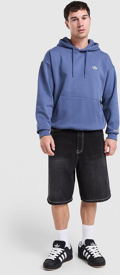 Adidas Originals Stack Hoodie Blauw- Heren Blauw