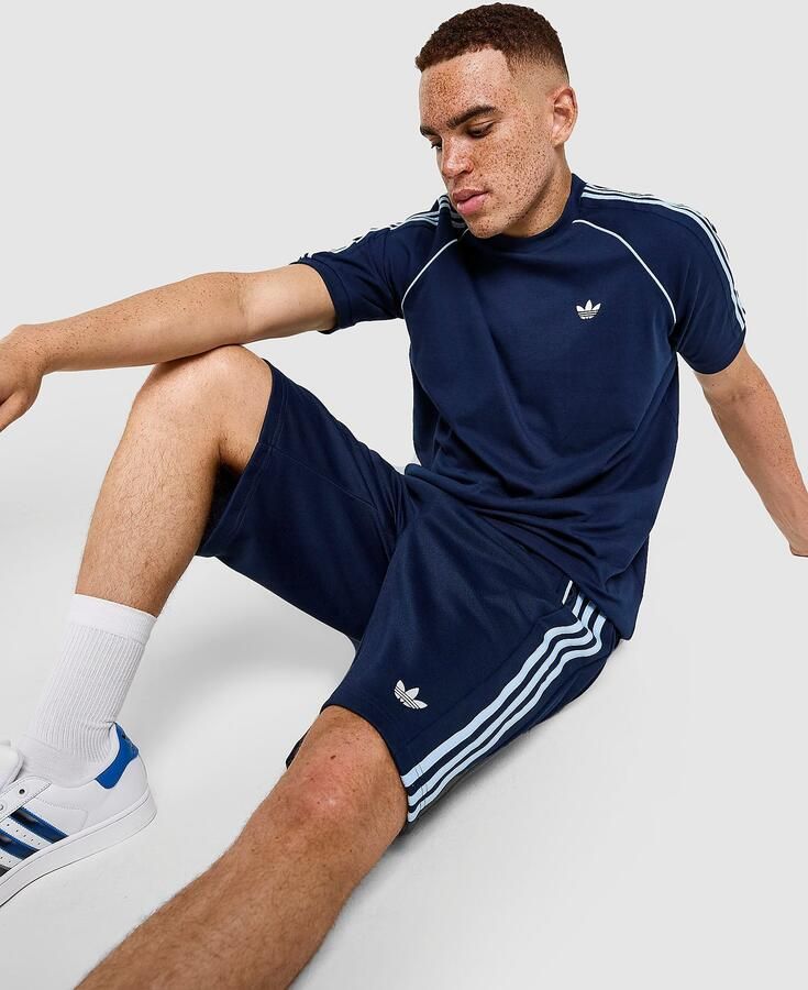 Adidas Originals Terrace Shorts Blauw- Heren Blauw