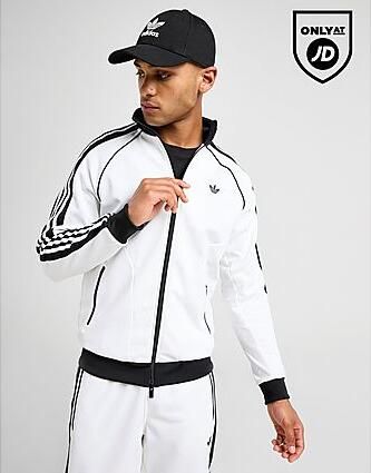 Adidas Originals Terrace Track Top White- Heren White
