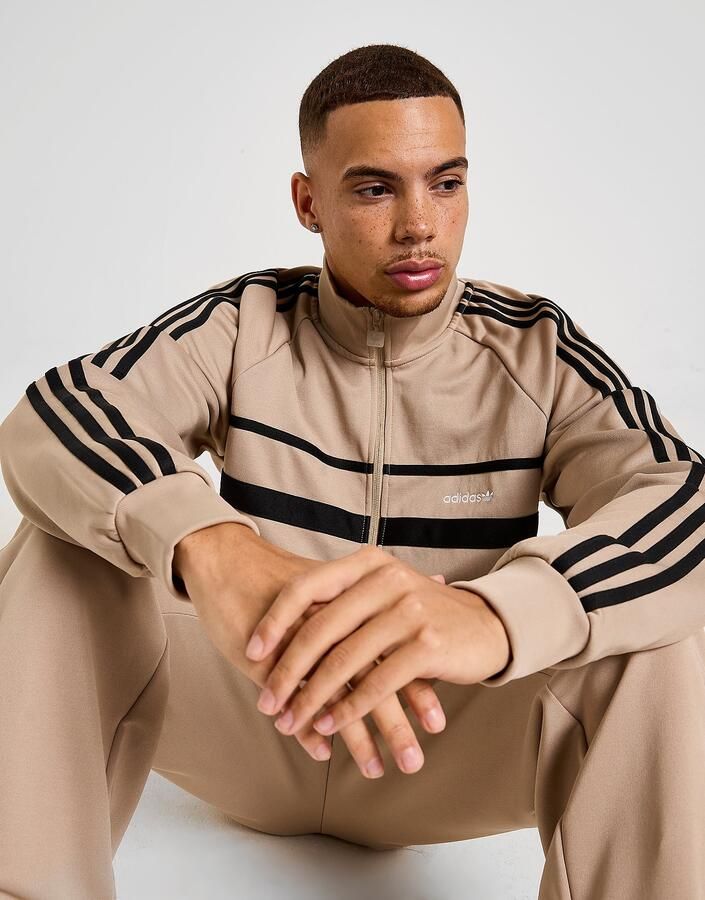 Adidas Originals The First Track Top Bruin- Heren Bruin