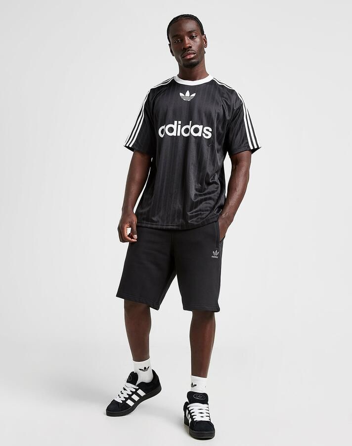 Adidas Originals Trefoil Essential Fleece Shorts Zwart- Heren Zwart