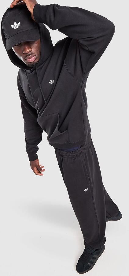 Adidas Originals Trefoil Essentials Cuffed Joggers Zwart- Heren Zwart