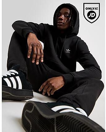 Adidas Originals Trefoil Essentials Hoodie Black- Heren Black