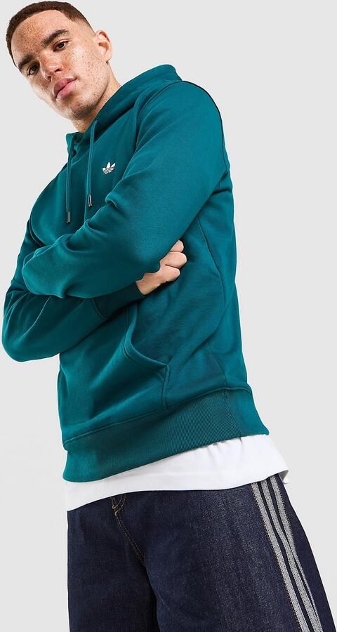 Adidas Originals Trefoil Essentials Hoodie Groen- Heren Groen