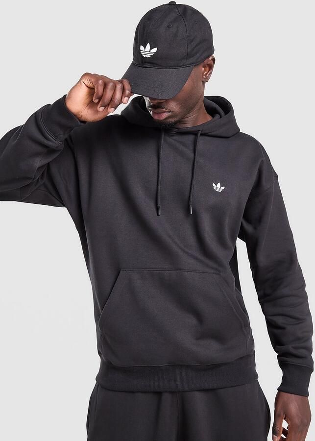 Adidas Originals Trefoil Essentials Loose Hoodie Zwart- Heren Zwart