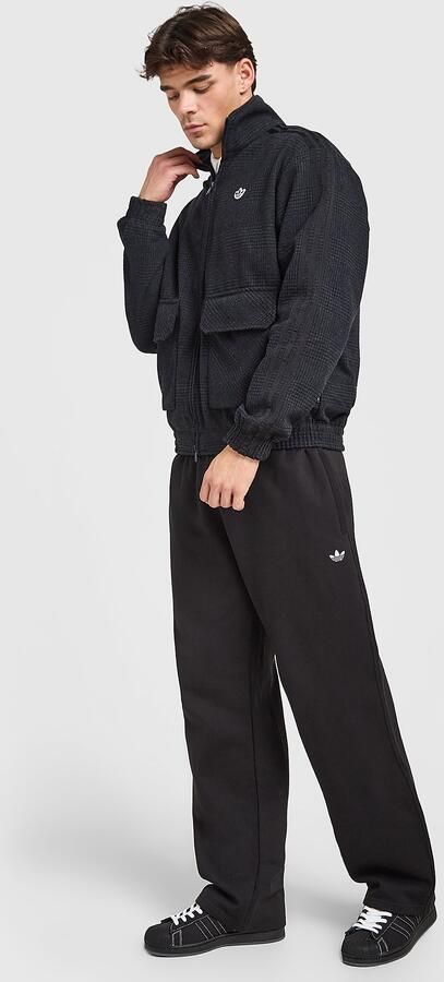 Adidas Originals Trefoil Open Hem Joggers Zwart- Heren Zwart