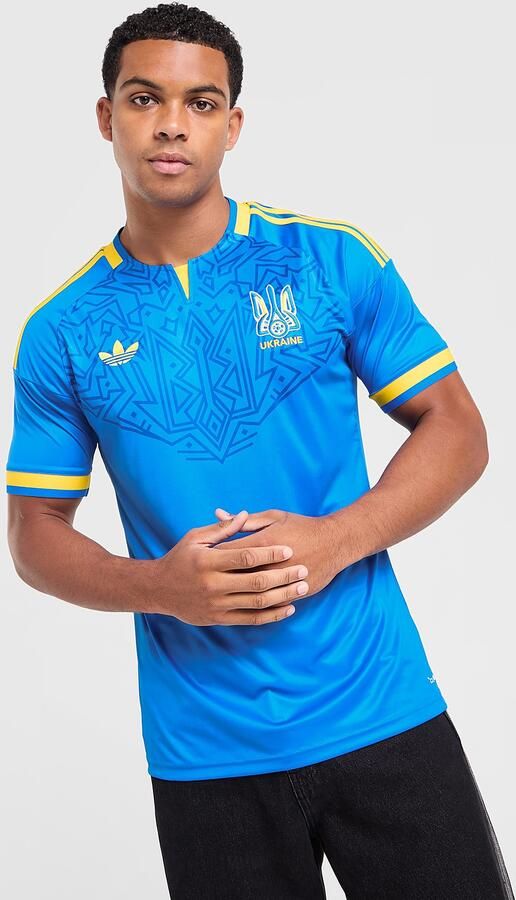 Adidas Originals Ukraine 2026 Away Shirt Blauw- Heren Blauw