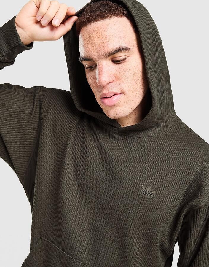 Adidas Originals Waffle Hoodie Groen- Heren Groen