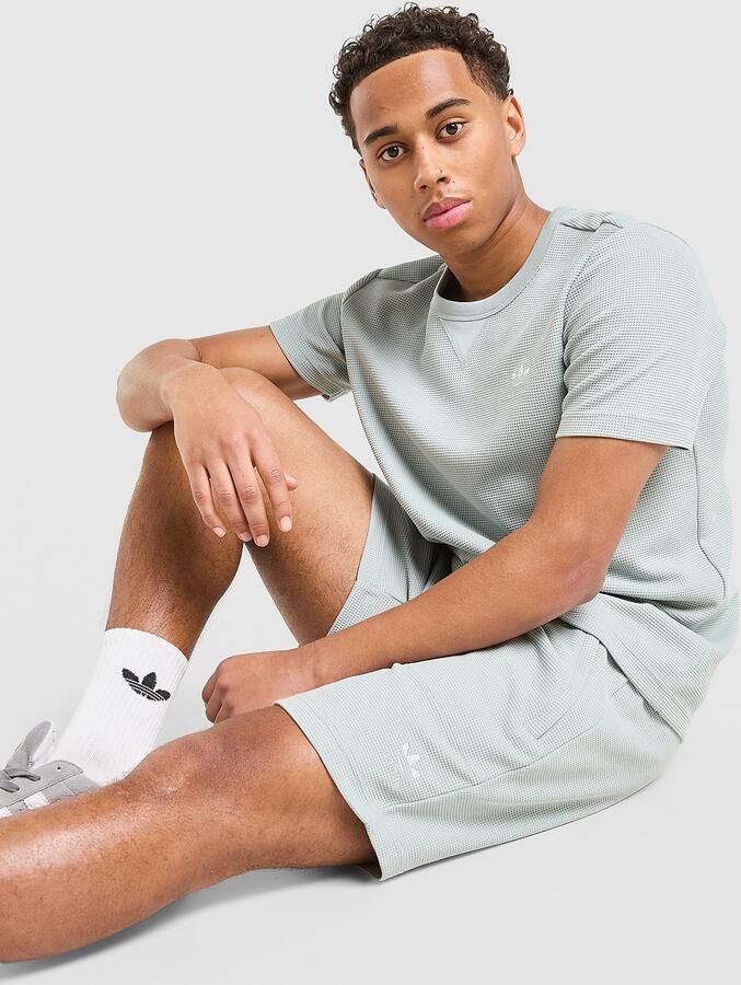 Adidas Originals Waffle Shorts Groen- Heren Groen