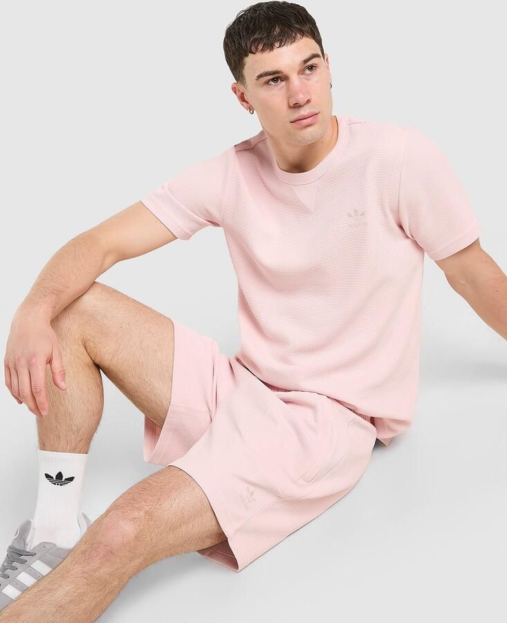Adidas Originals Waffle Shorts Roze- Heren Roze