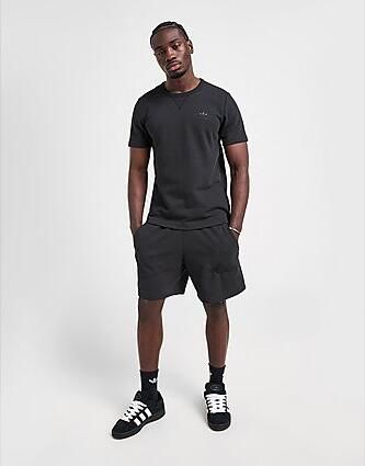 Adidas Originals Korte regular fit broek met structuurmotief