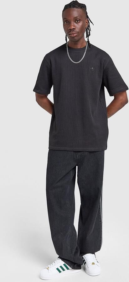 Adidas Originals Waffle T-Shirt Zwart- Heren Zwart