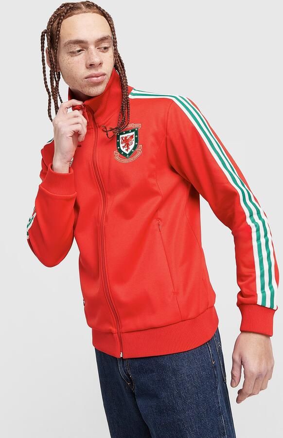 Adidas Originals Wales 150th Anniversary Track Top Rood- Heren Rood - Foto 7