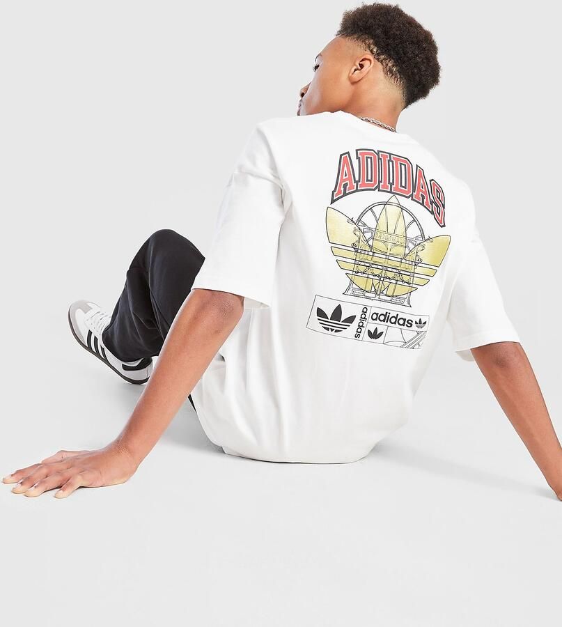 Adidas Originals World Tour T-Shirt Junior Wit