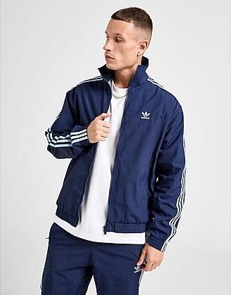 Adidas Originals Woven Firebird Trainingsjack Men Trainingspakken blauw Maat XL Kleding