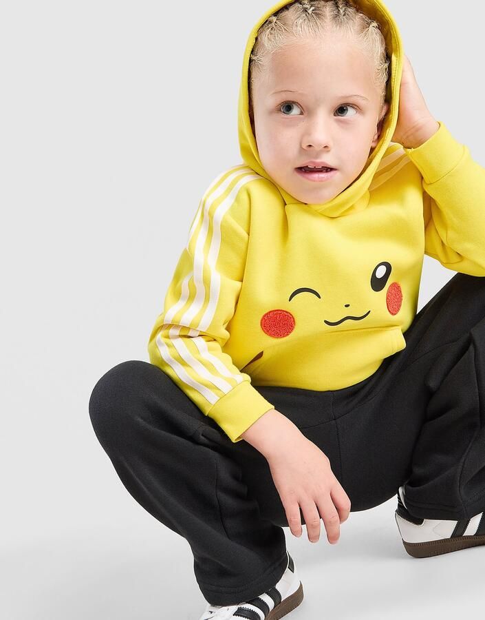 Adidas Originals x Pokémon Overhead Tracksuit Children Geel Kind Geel
