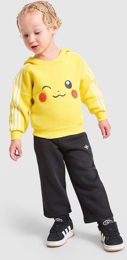 Adidas Pokémon Loose-fit Hoodie Set Geel Kind Geel